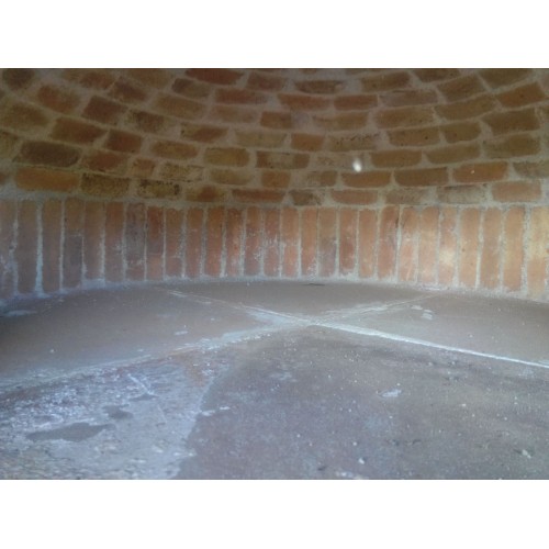Kit Forno a legna realizzato in biscotto di Casapulla - 106 centimetri